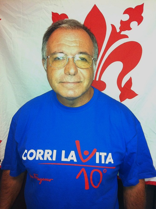 Il consigliere Cordone a 'Corri la vita'