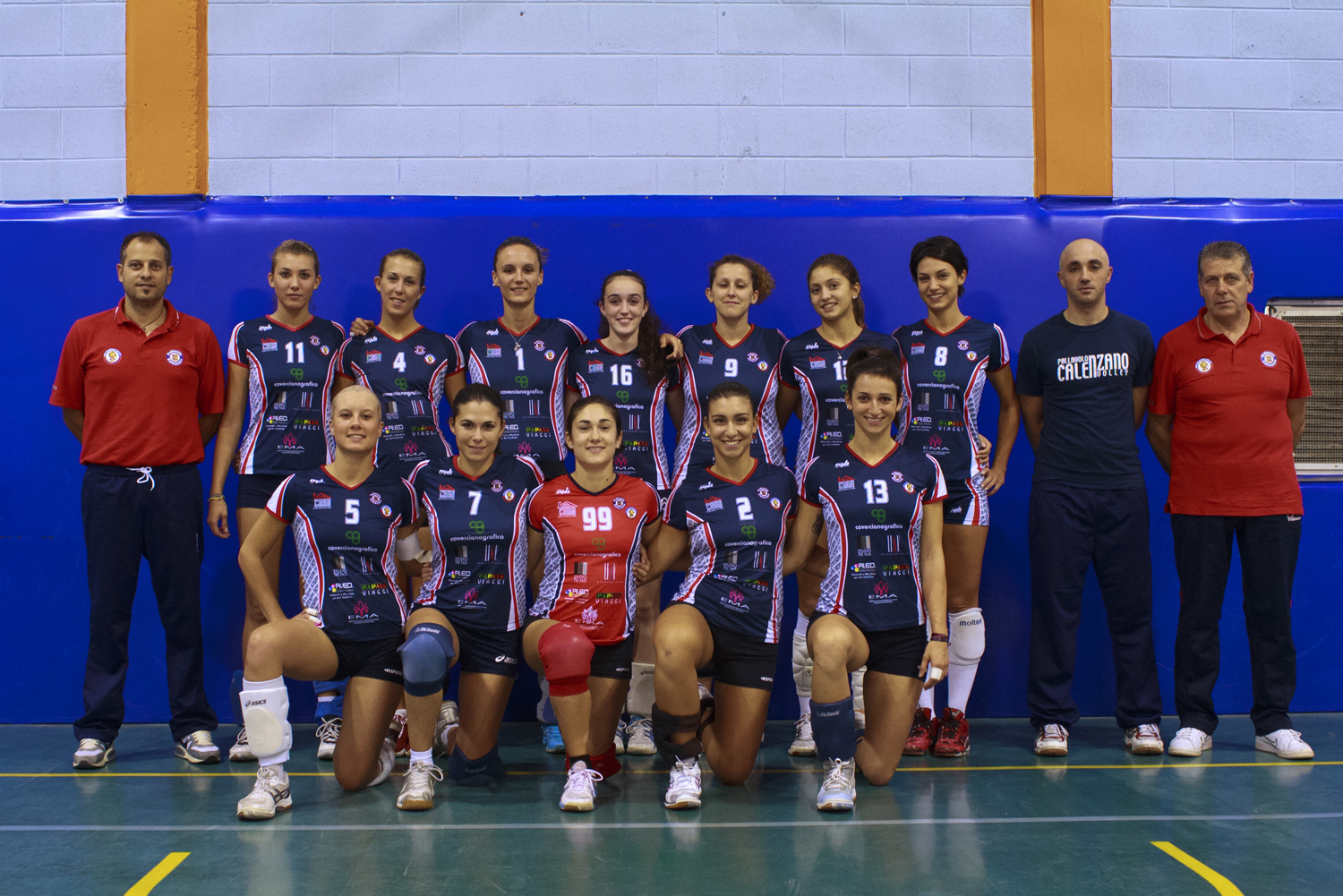 Rosa 2012/13 Calenzano Volley (foto Marino)