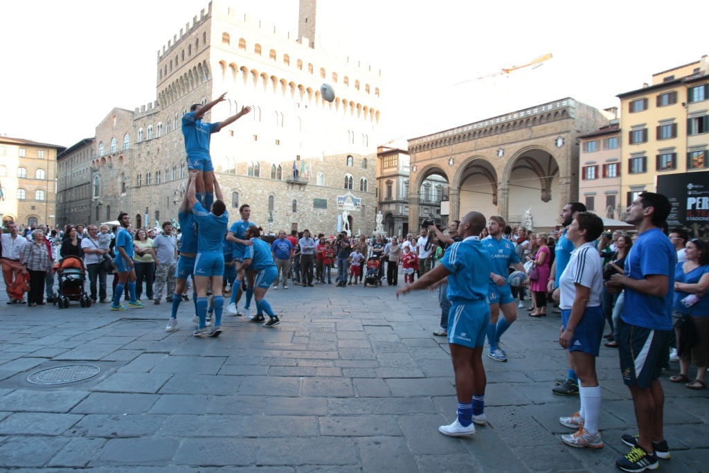 Rugby mob a Firenze