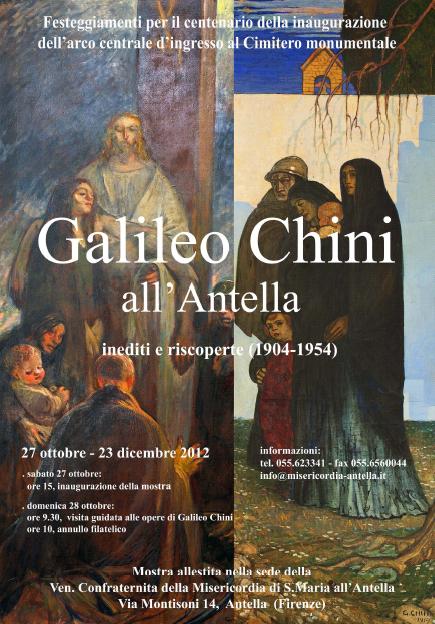 Locandina della mostra Galileo Chini all'Antella