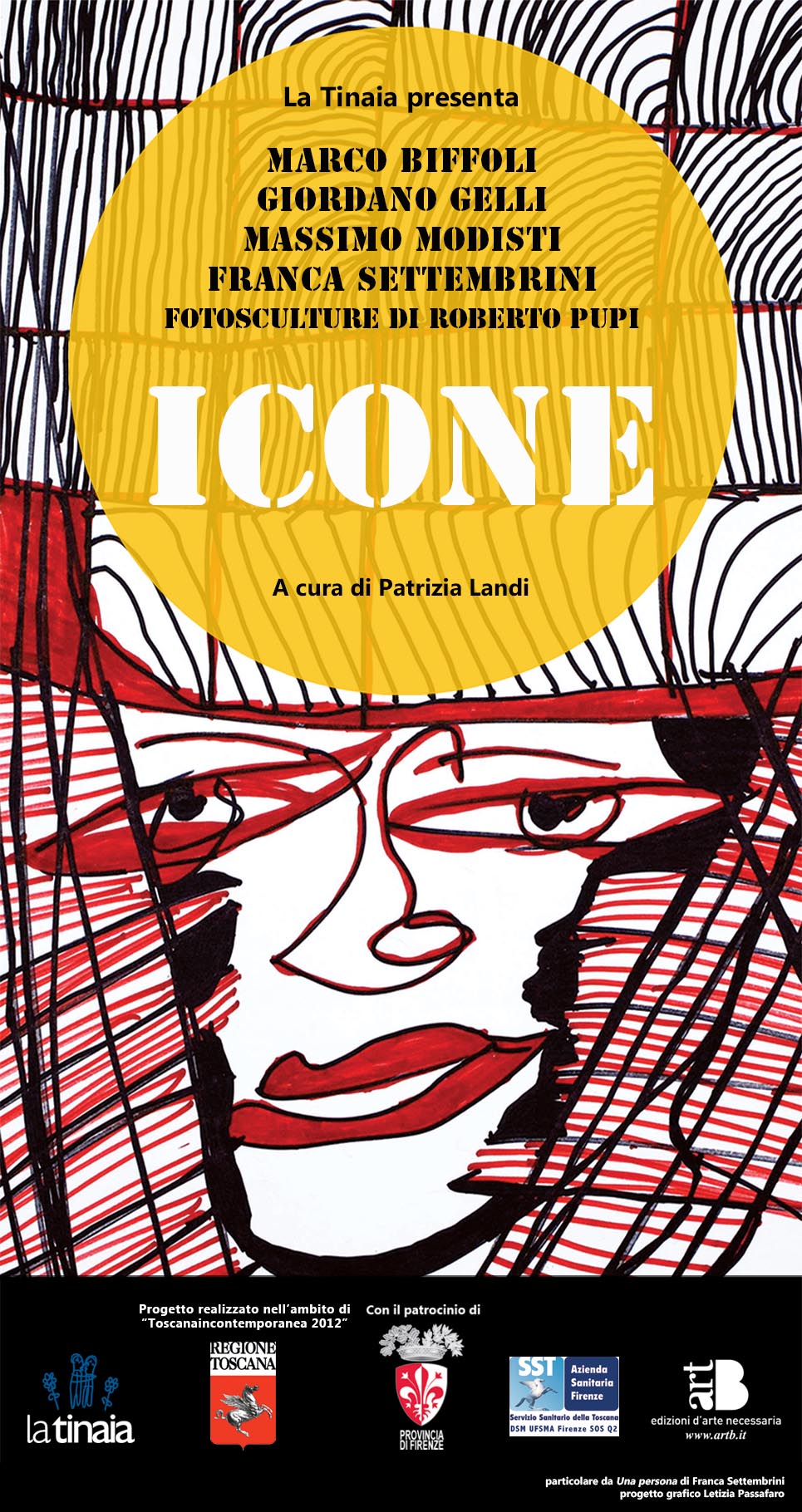 Locandina della mostra 'Icone'