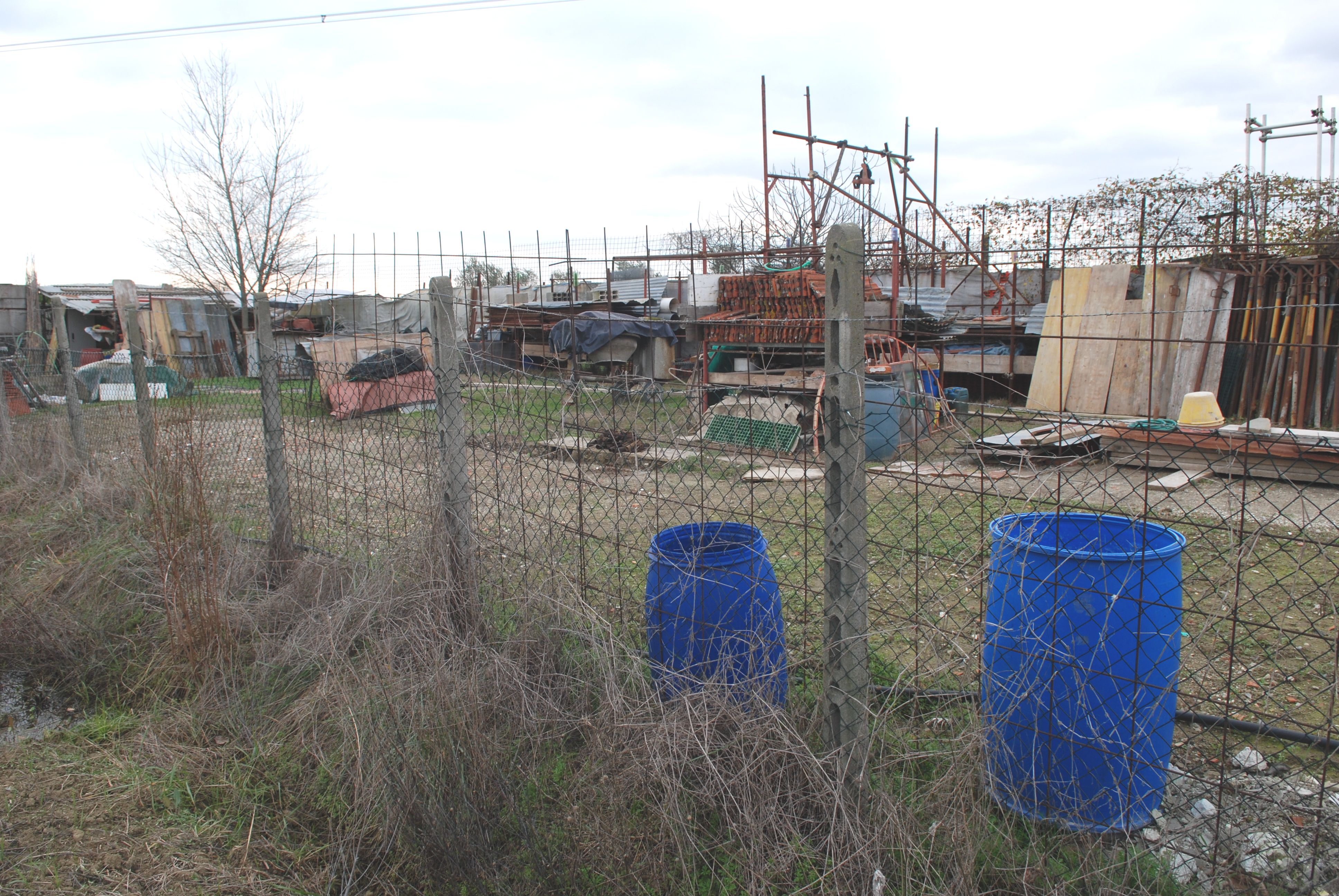 Lo stato attuale della zona