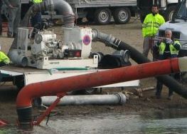 Idrovora della Protezione civile provinciale