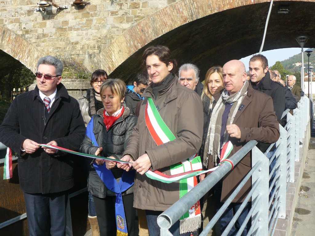 Inaugurazione passerella Sieci
