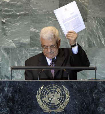 Abu Mazen all'Onu
