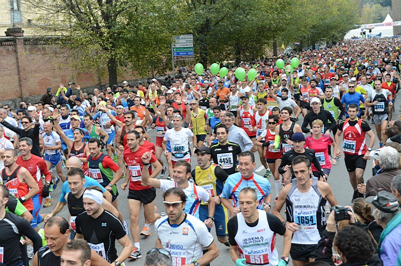 Partenza Maratona 2012