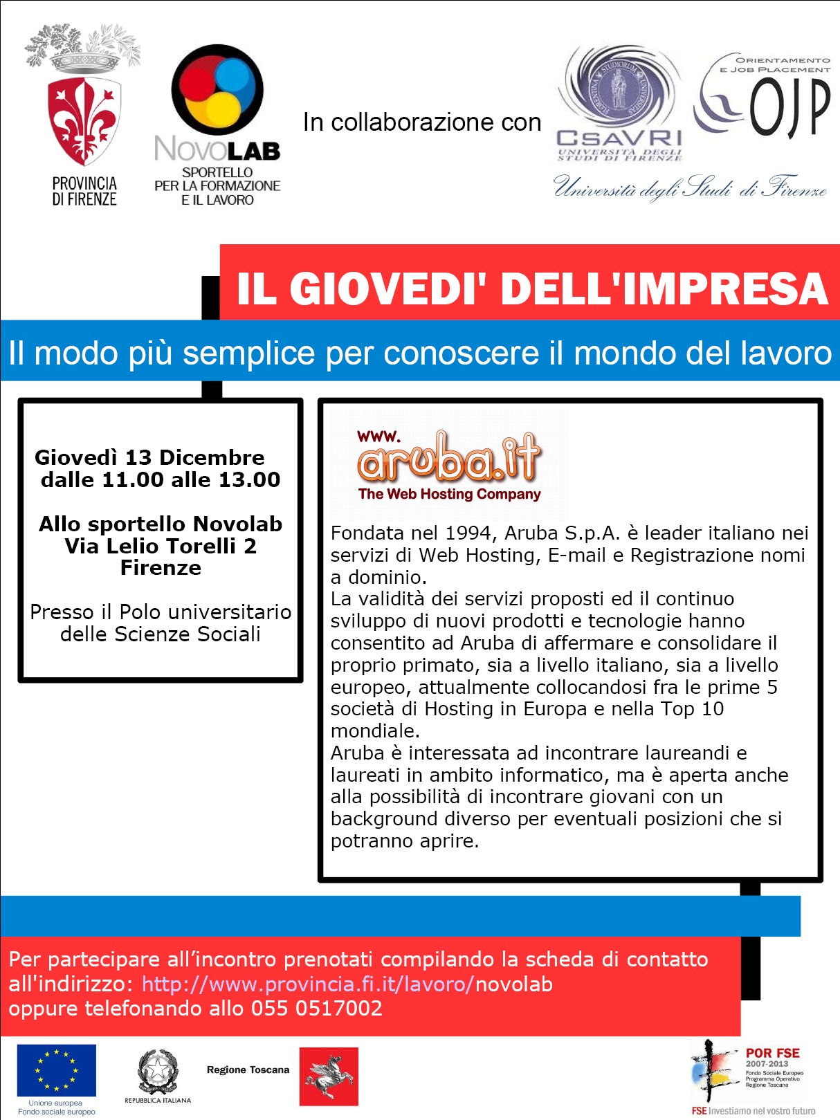 Giovedì dell'impresa