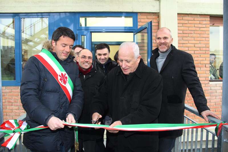 Inaugurazione del centro PACI con il sindaco Renzi