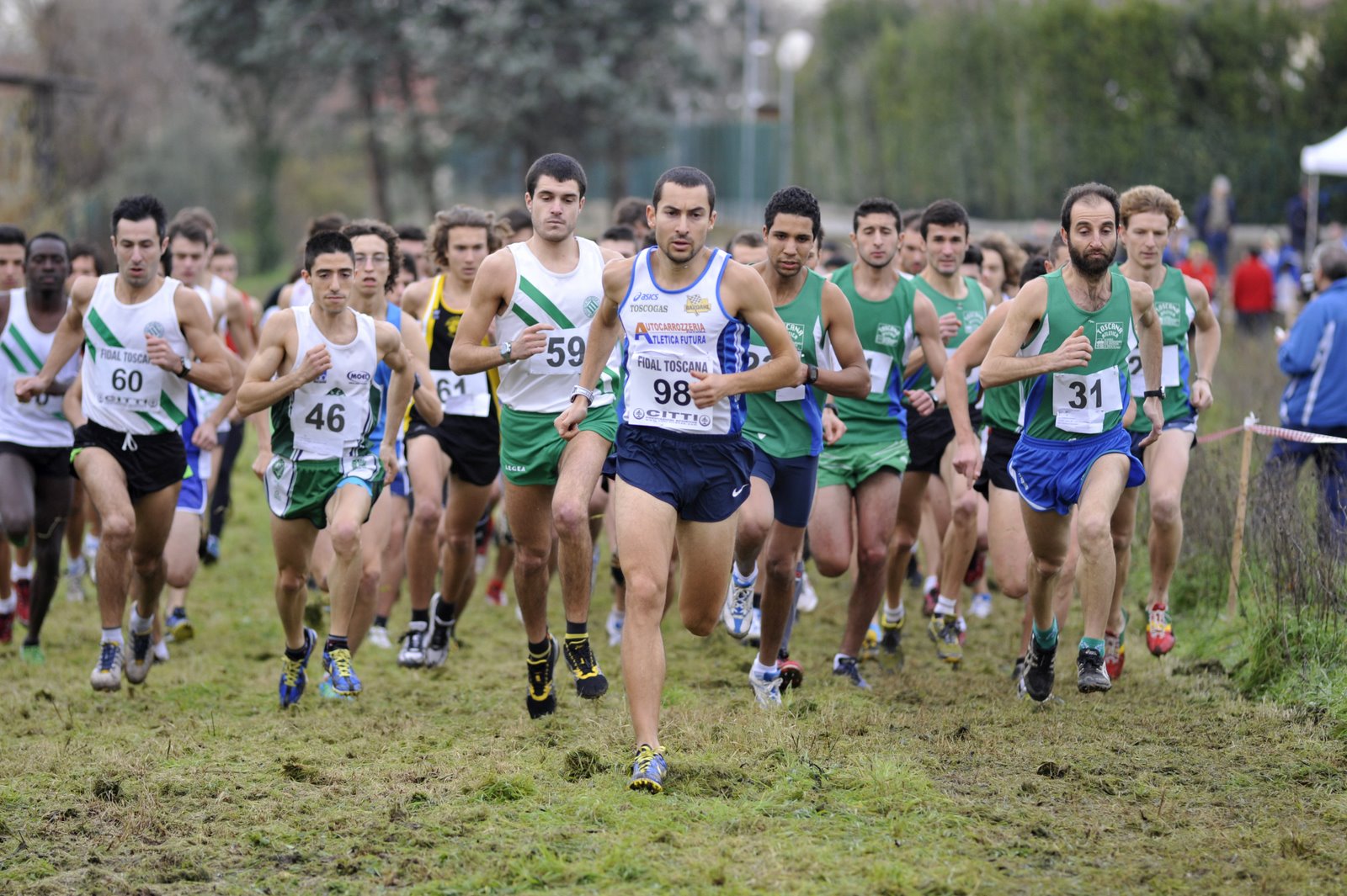 Partenza gara maschile. Foto Andrea Bruschettini