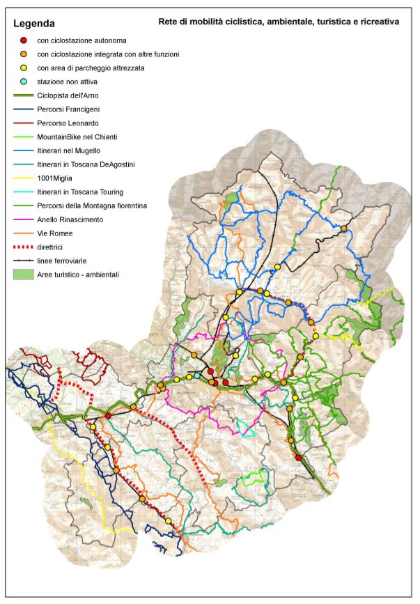 Rete di mobilità ciclistica, ambientale, turistica e ricreativa