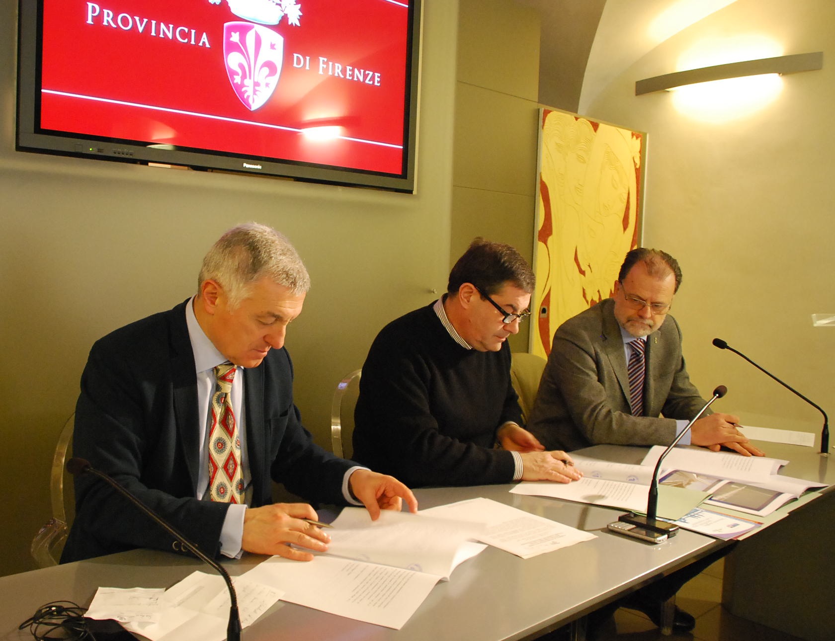 Firma del protocollo