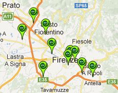 Offerte di lavoro su mappa sul Quotidiano MET