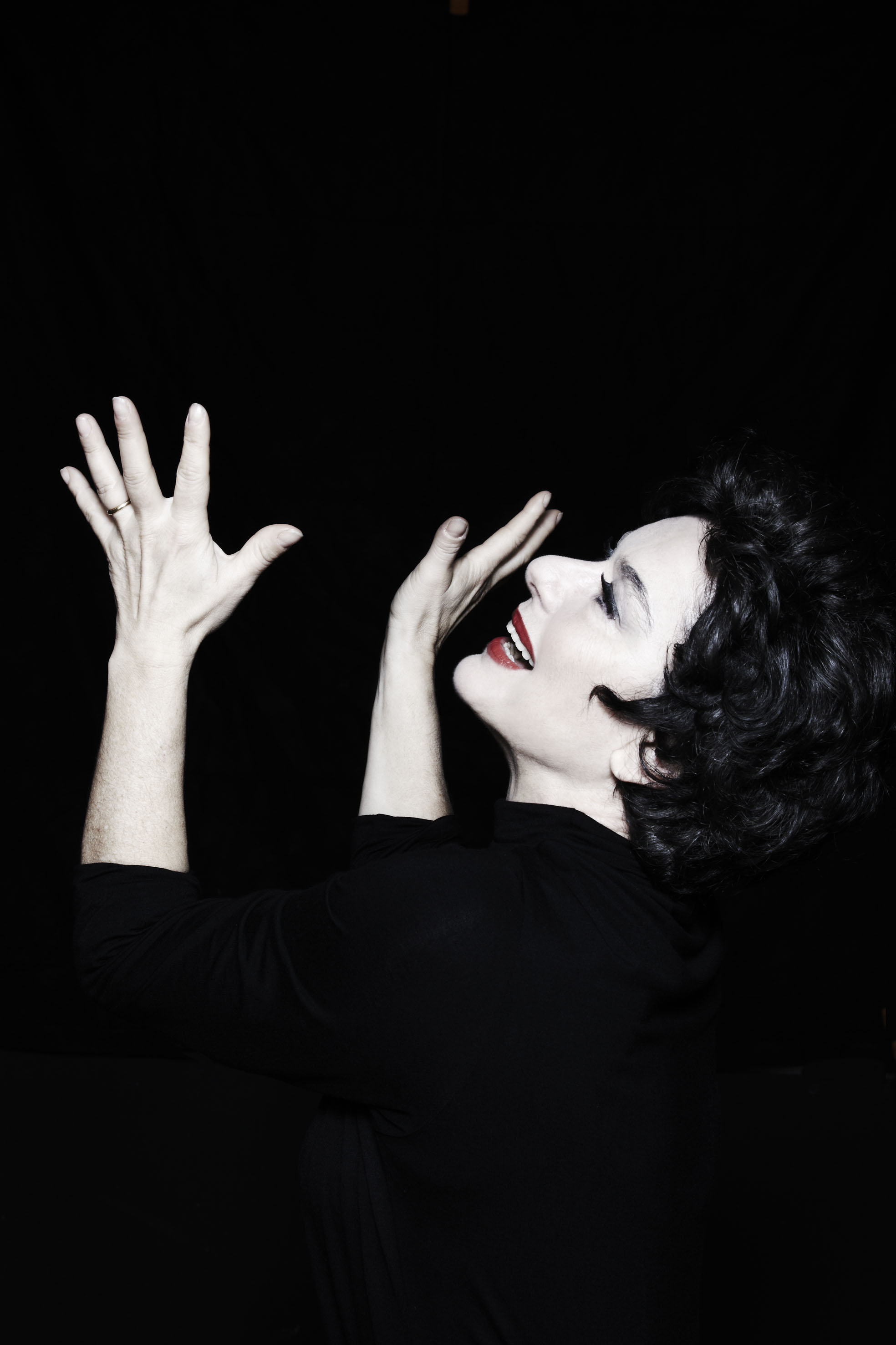 Monica Guerritore. Foto Fabrizio Ferri