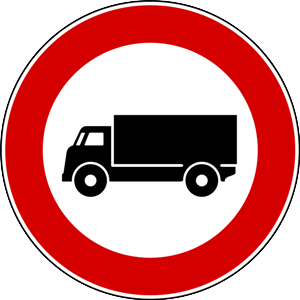 Divieto di transito ai mezzi pesanti
