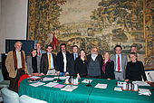 Il Presidente Barducci con la sua Giunta