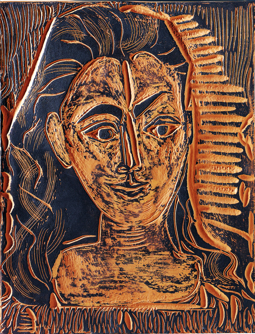 P. Picasso, Petit buste de femme, 1964