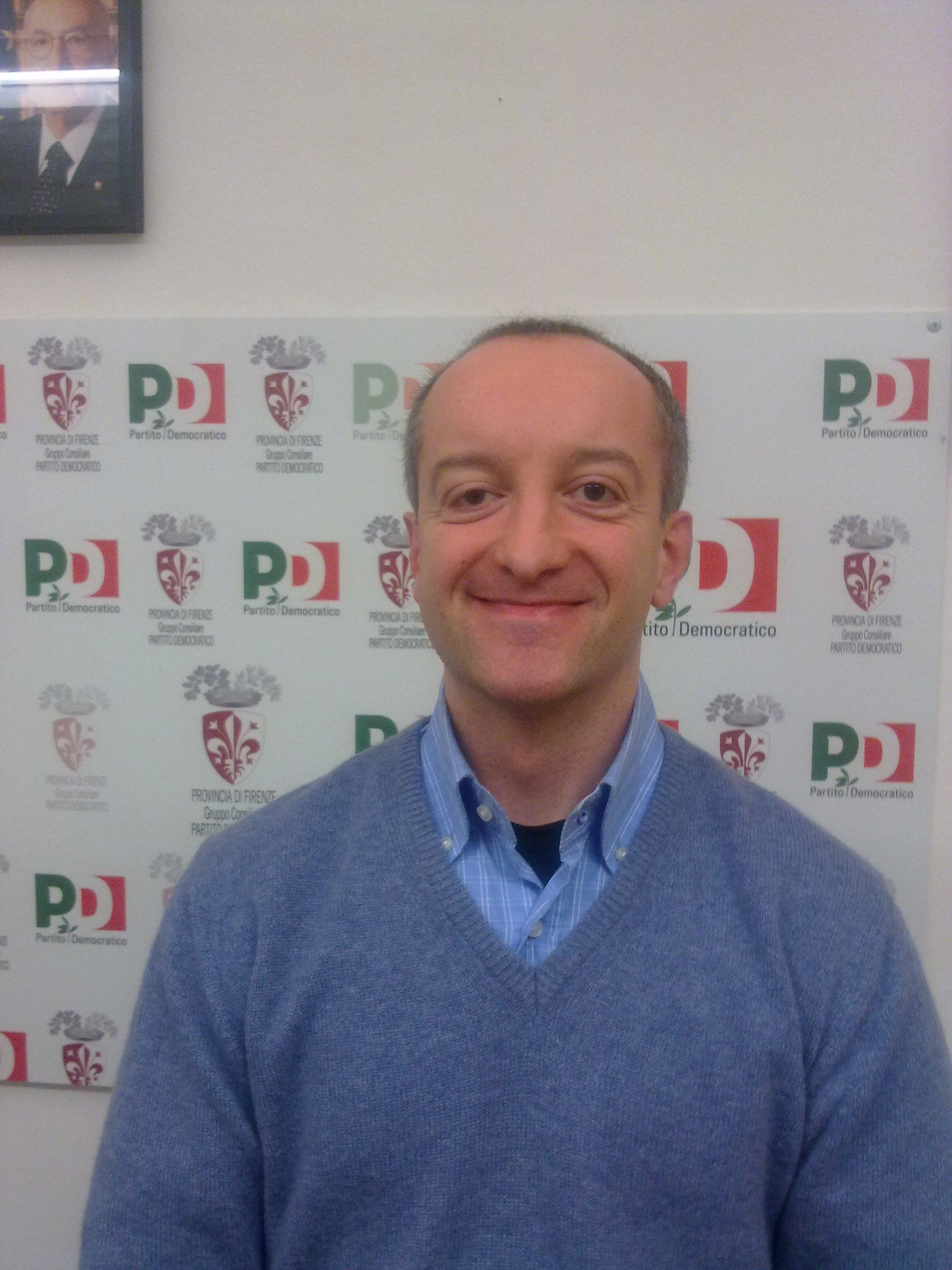 Il neo consigliere provinciale Mirko Fancelli