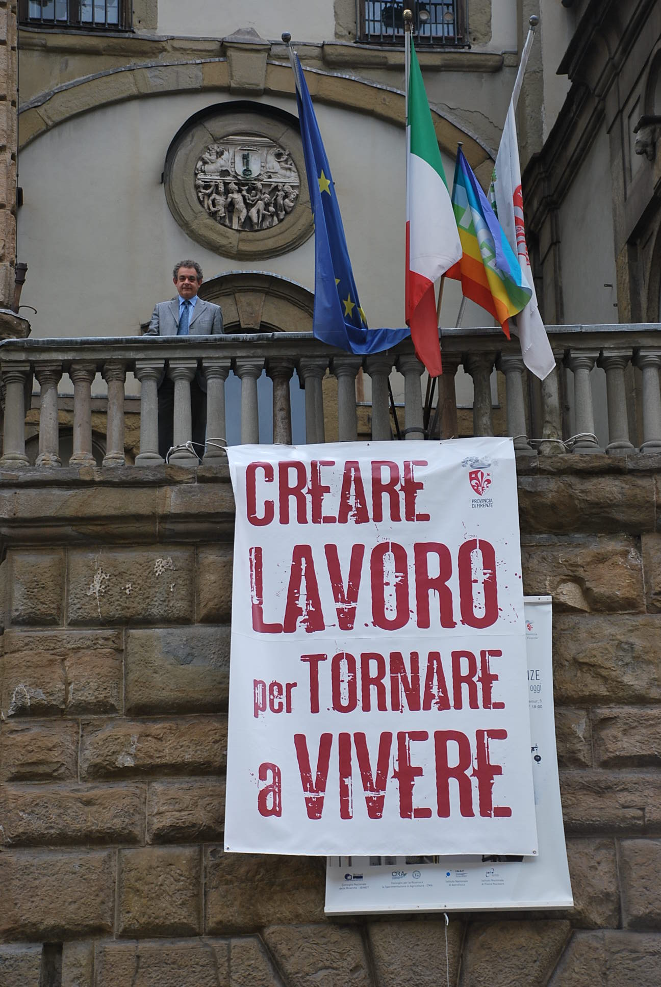 Striscione lavoro