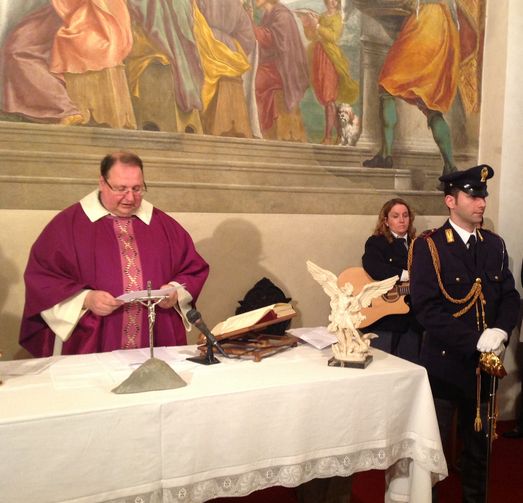 Messa in suffragio di Antonio Manganelli