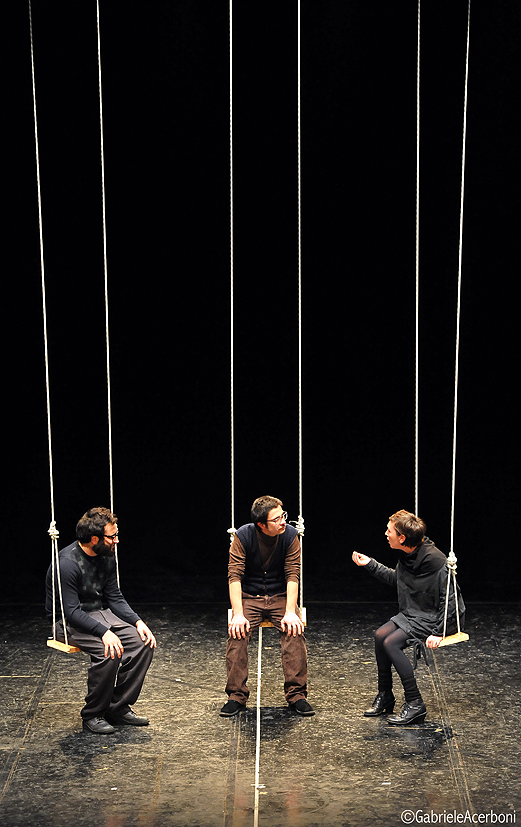 Il teatro degli Omini a San Casciano. Foto Gabriele Acerboni