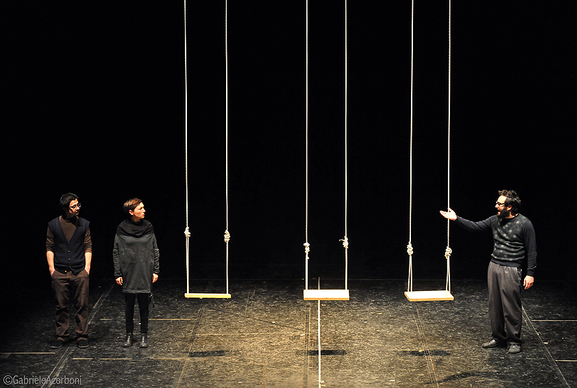 Il teatro degli Omini a San Casciano. Foto Gabriele Acerboni