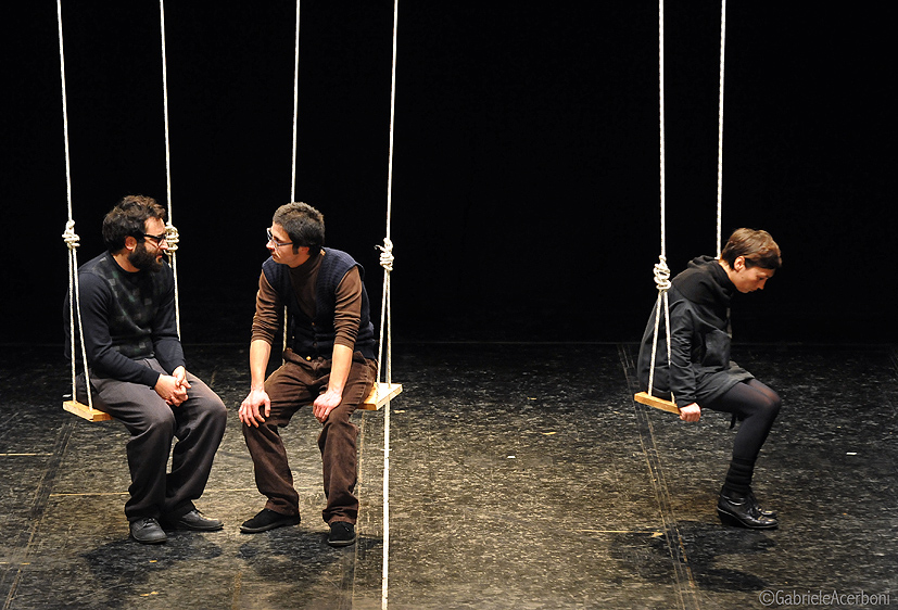 Il teatro degli Omini a San Casciano. Foto Gabriele Acerboni