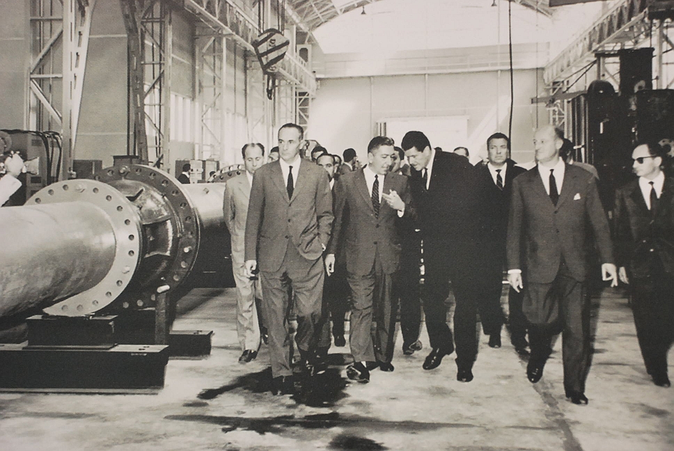 Immagine dalla mostra sul Pignone in Palazzo Medici Riccardi