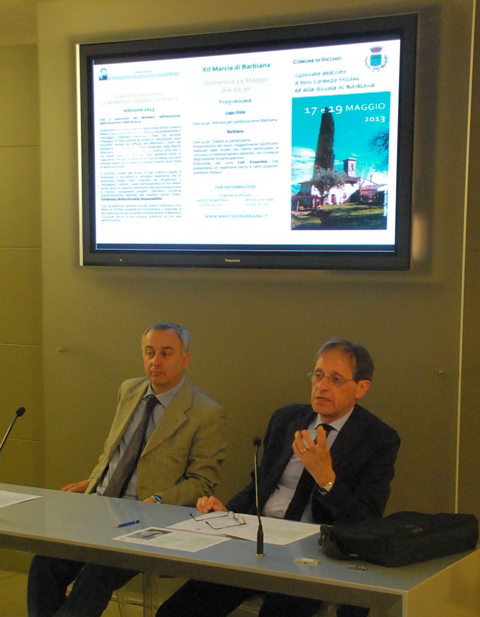 Presentazione della XII Marcia di Barbiana