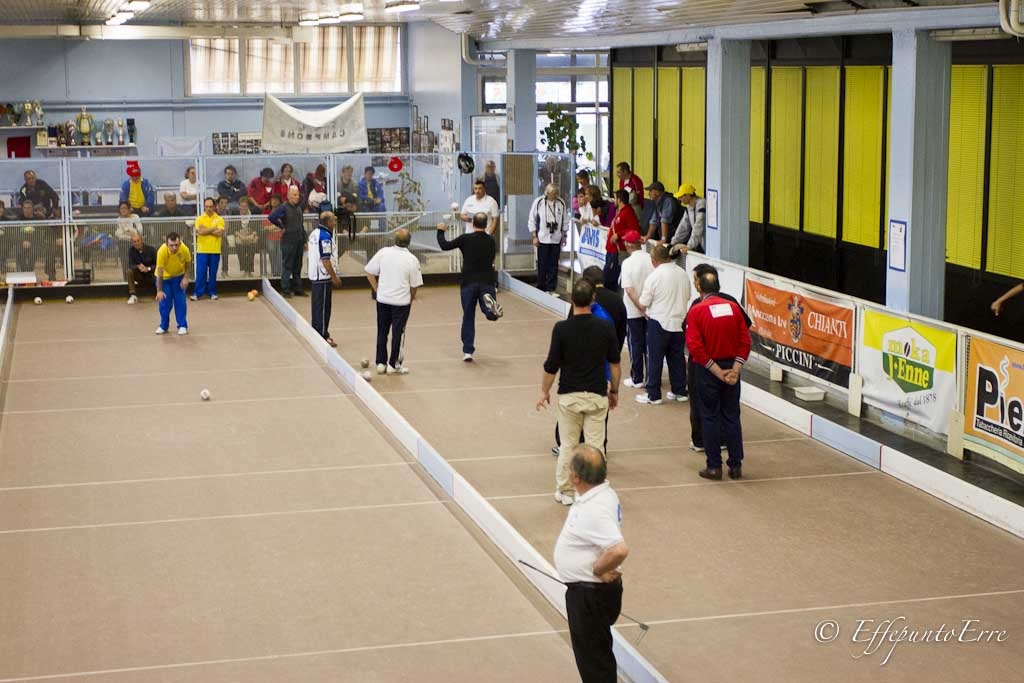 Campionati italiani di bocce. Foto di Effepuntoerre