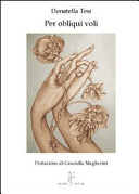 La copertina del libro 'Per obliqui voli' di Donatella Tesi