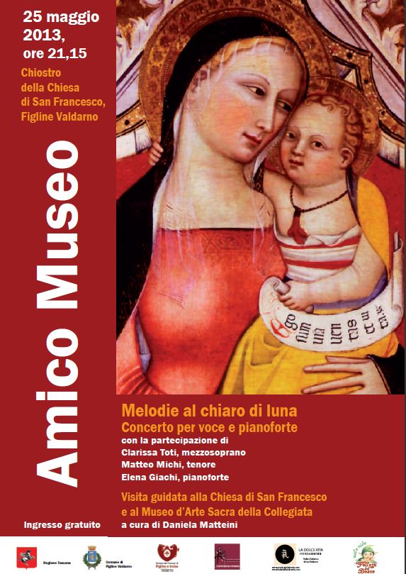 Manifesto di 'Amico Museo' a Figline