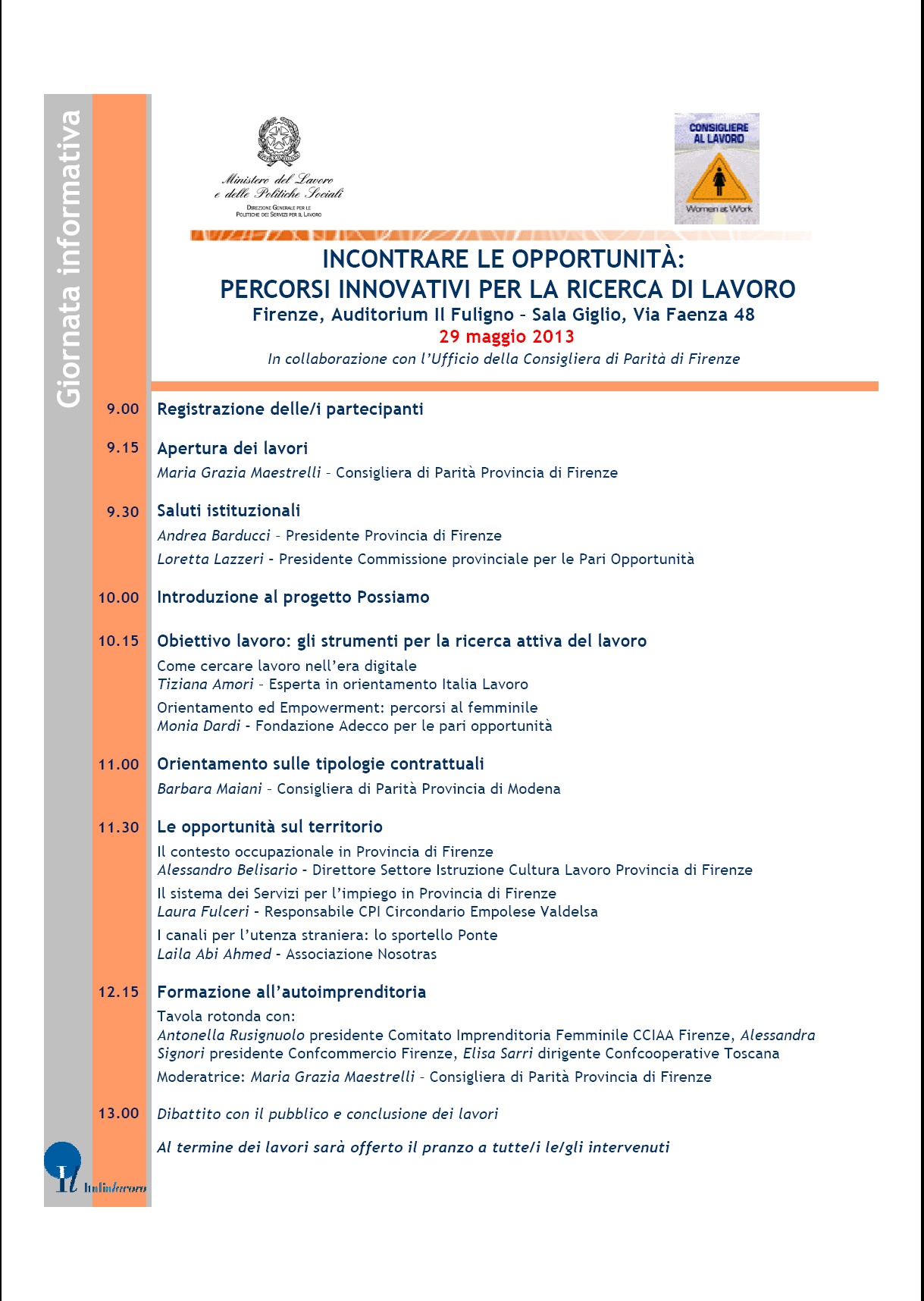 Incontrare le opportunità