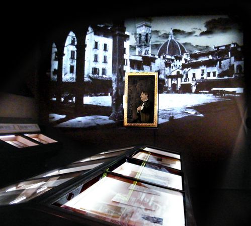 Videoinstallazione alla mostra 'Horne & Friends Firenze un sogno da salvare'