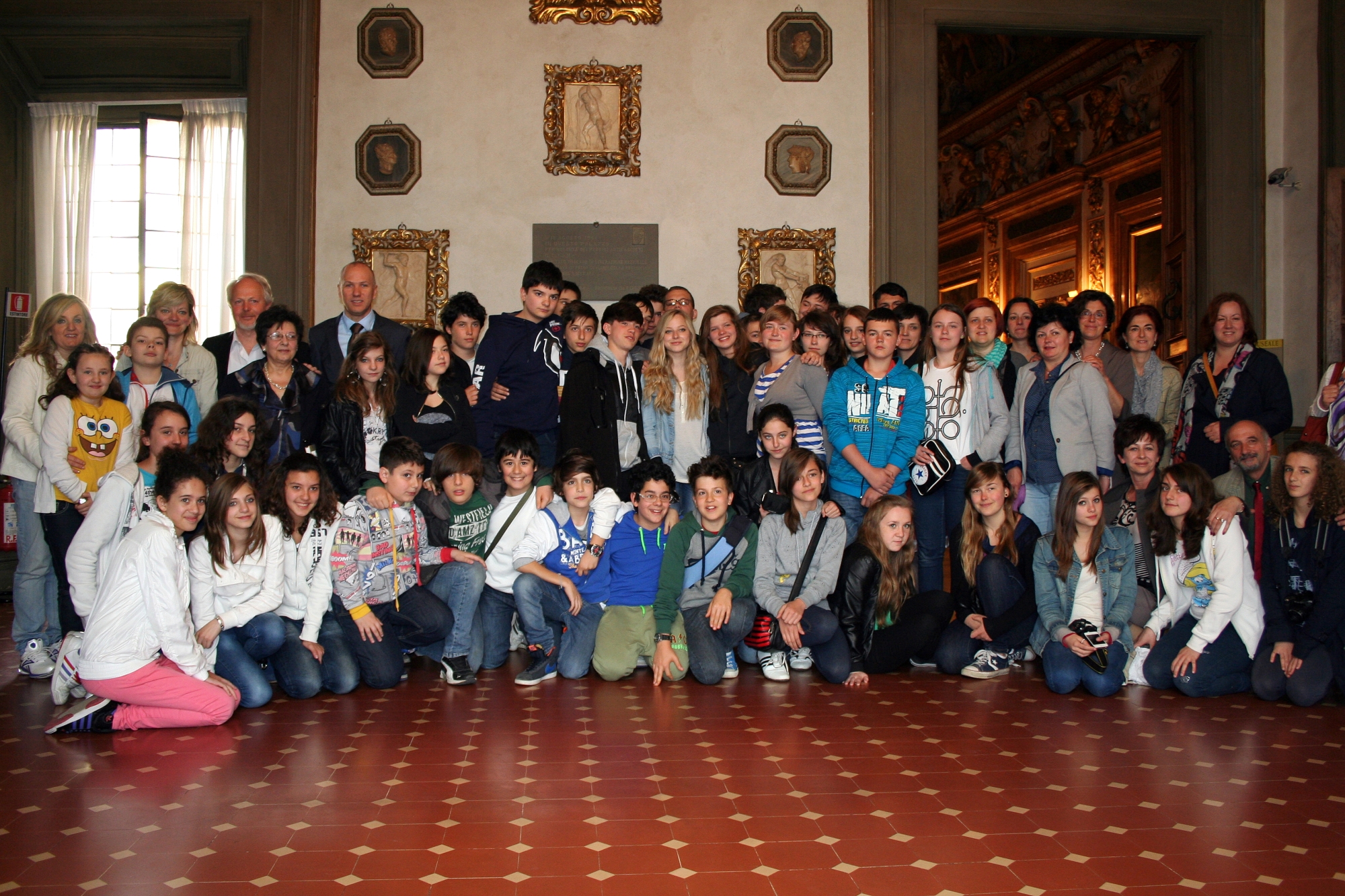 Gli studenti "gemellati" in Palazzo Medici Riccardi