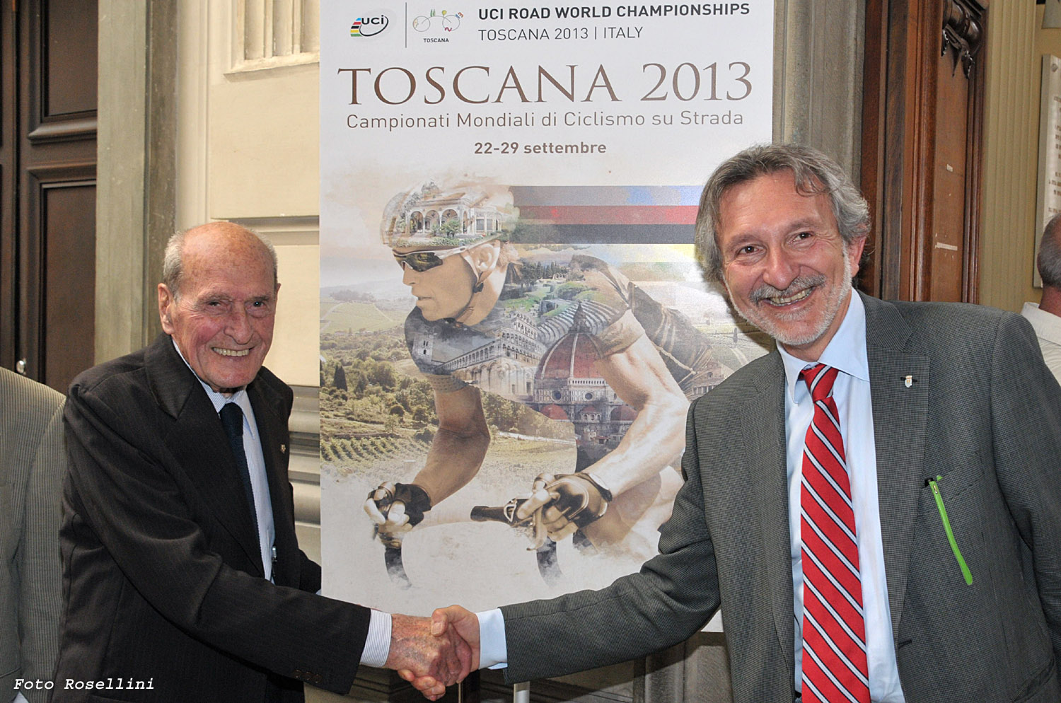 Montecatini Terme presenta le sue gare del Mondiale. Foto Rosellini