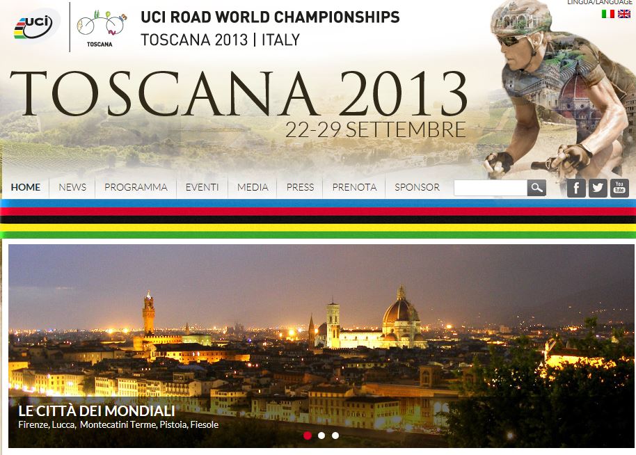 Il nuovo sito di Toscana 2013
