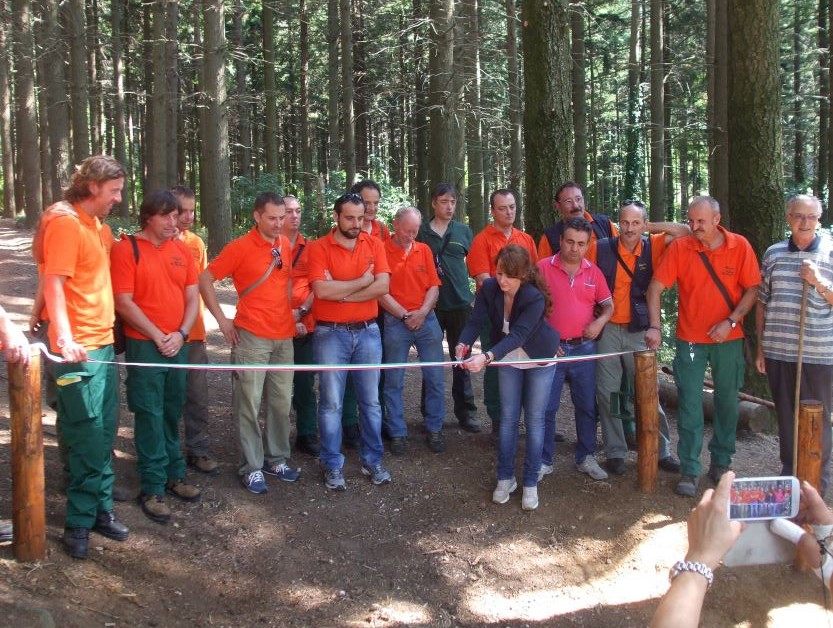 Inaugurazione del percorso naturalistico 'Andrea Zampiero' a Monte Senario