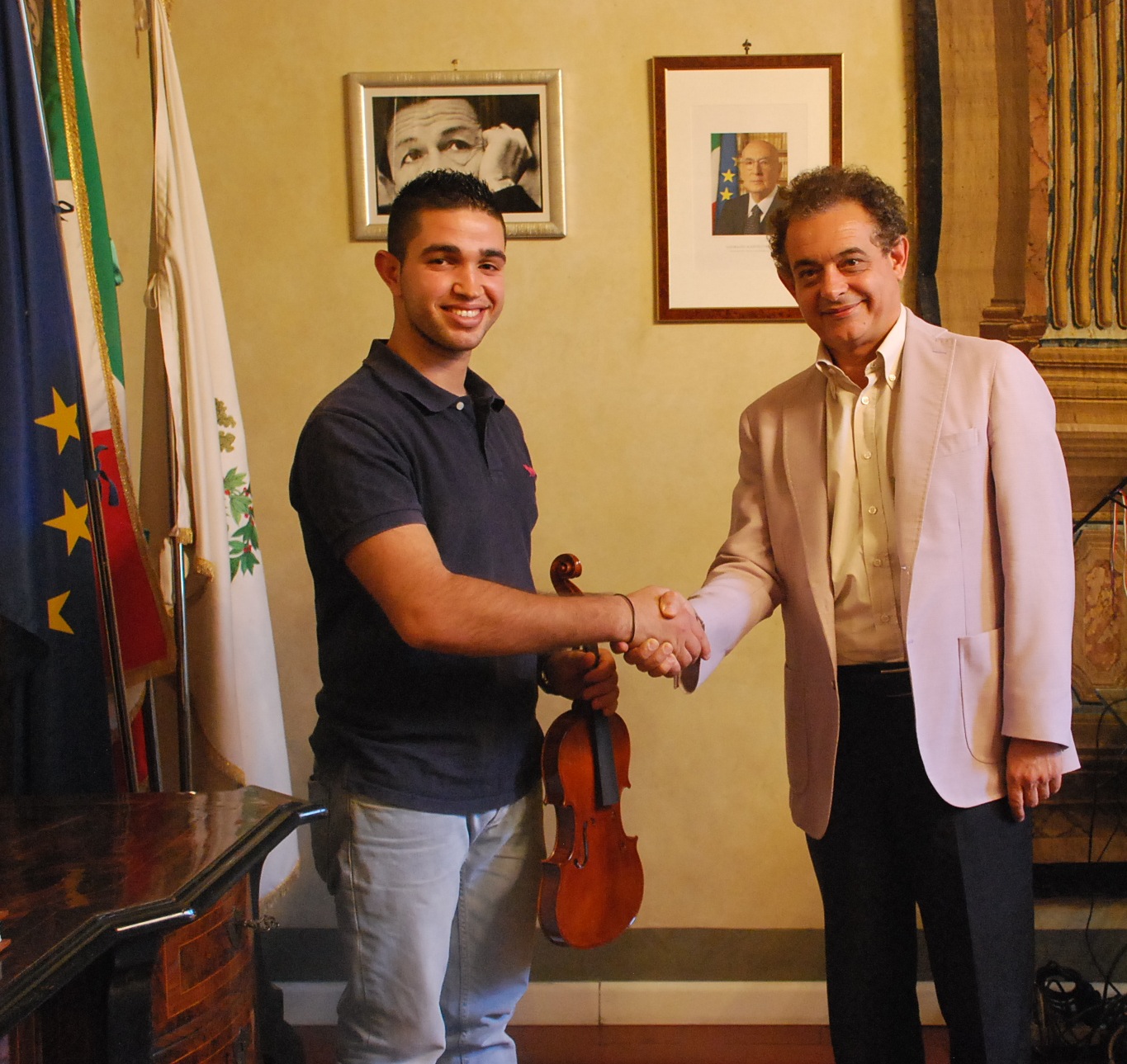 Andrea Barducci e Shehada Shalalda