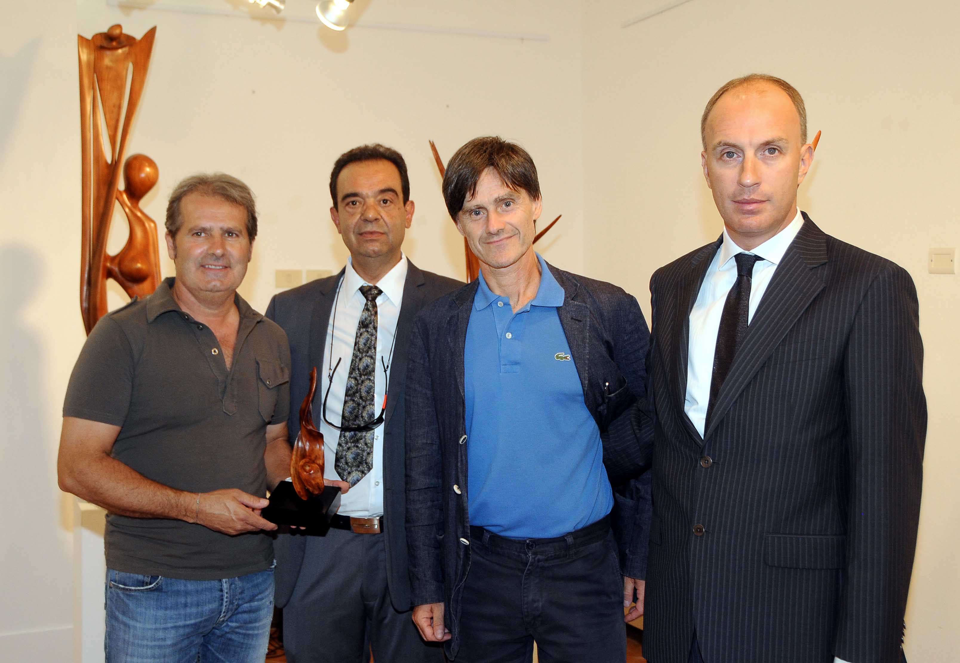 Nella foto in allegato da sinistra: Paolo Bacciotti, Armando Cheri, Paolo Becattini e Giovanni Faccenda