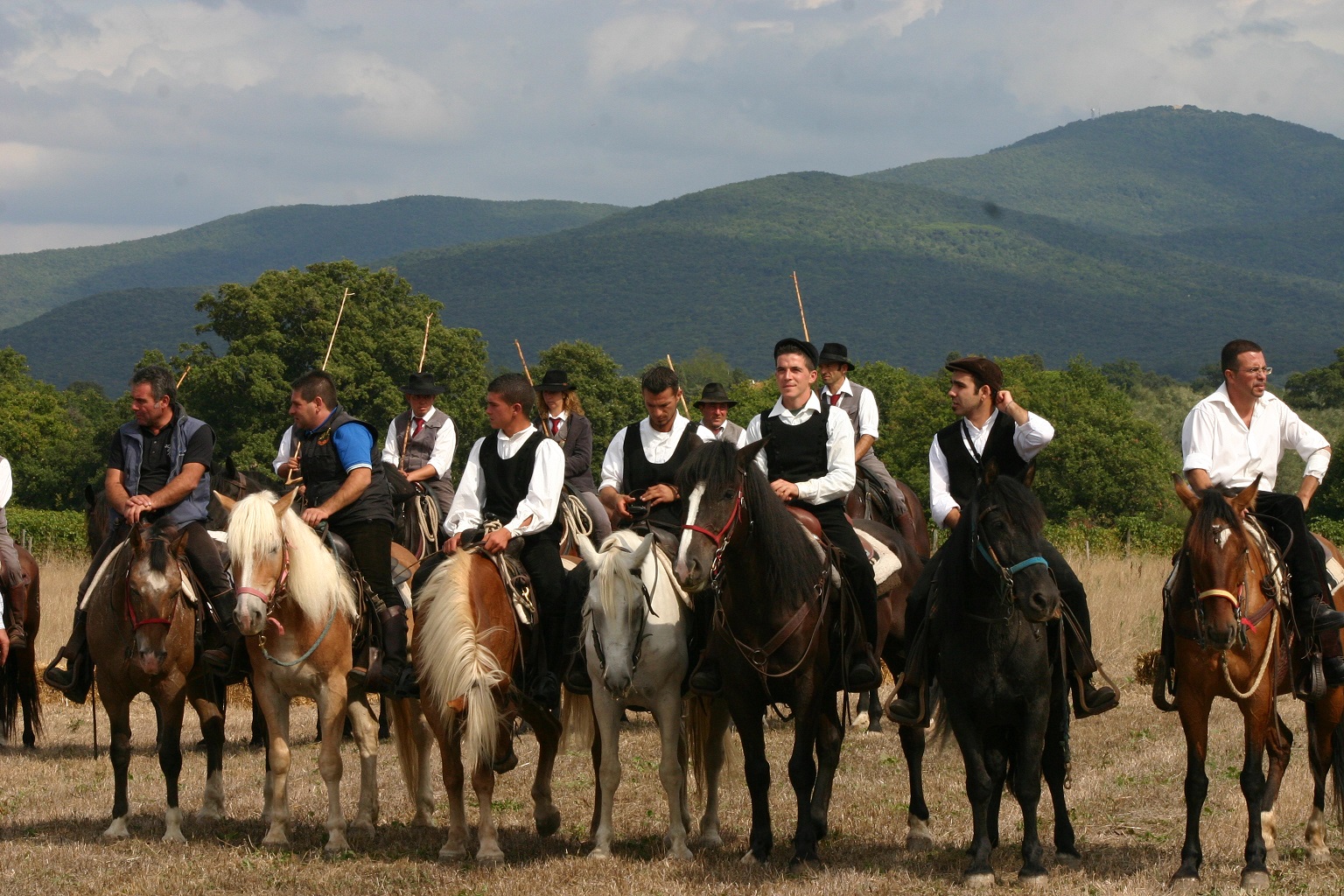 Cavalieri in Toscana