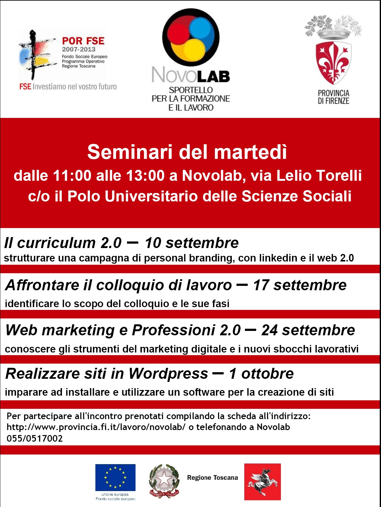 Seminari del martedì