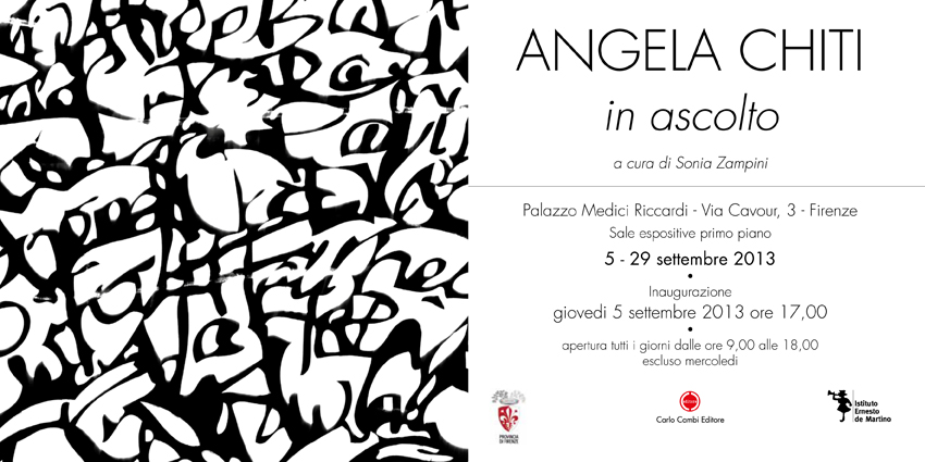 Angela Chiti. In ascolto