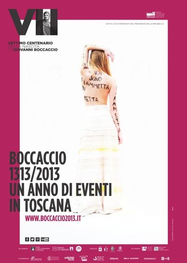 Manifesto per il VII Centenario di Giovanni Boccaccio