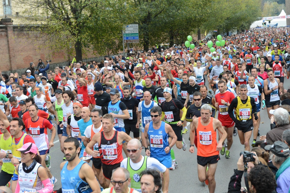 Partenza Firenze Marathon
