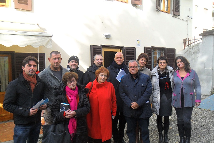 La visita dei capigruppo del Consiglio provinciale di Firenze al Centro Artemisia