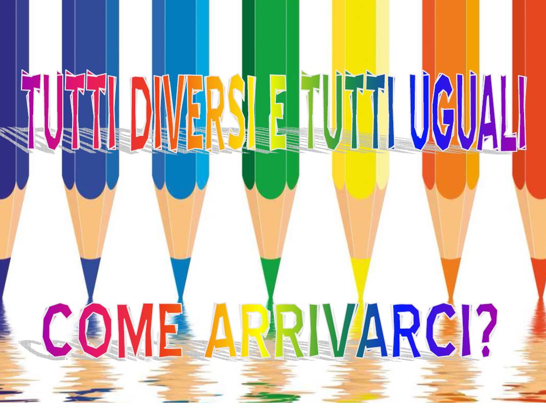 Banner del ciclo di incontri 'Tutti diversi tutti uguali'