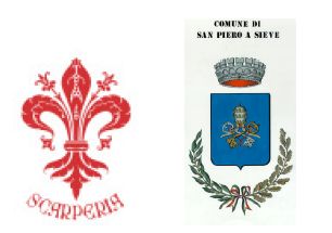 Stemmi dei Comuni di Scarperia e San Piero a Sieve