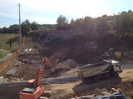 Cantiere sulla SP8