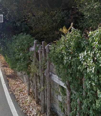 Muri da restaurare al Parco Demidoff