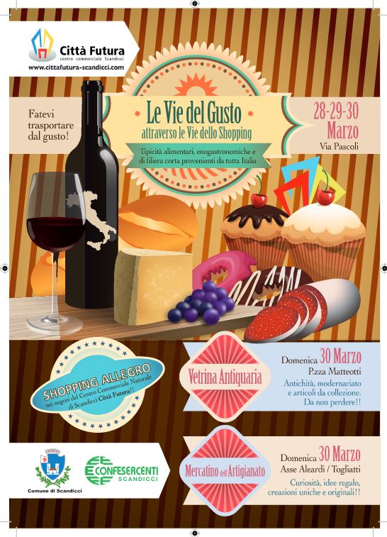 Le vie del Gusto - Locandina